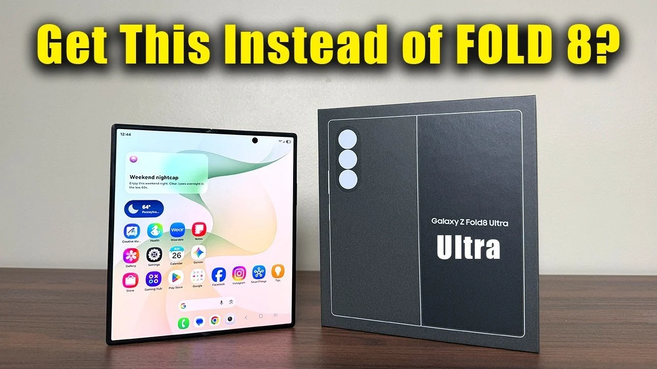 Larger 5,000 mAh Battery Powers Samsung Galaxy Z Fold 8 Ultra