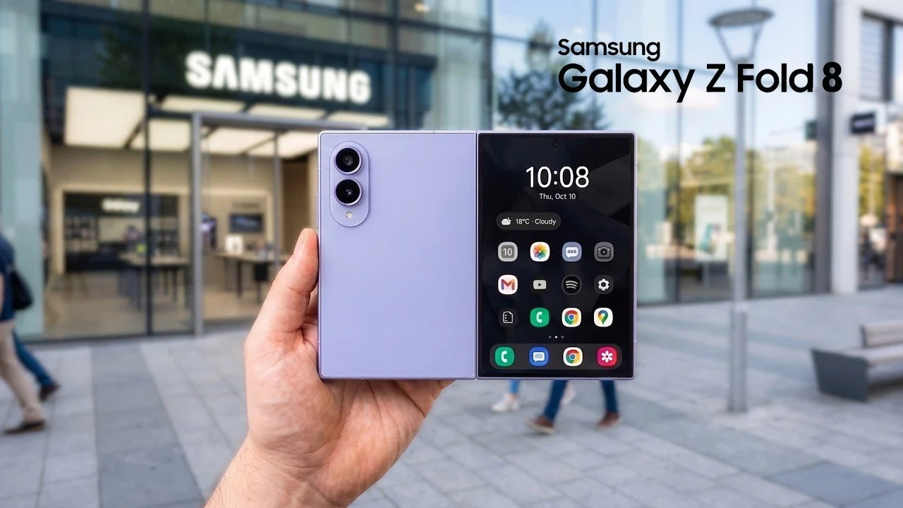 Samsung Galaxy Z Fold 8 Spotted in the Wild Ahead of Launch Samsung Galaxy Z Fold 8 Spotted in the Wild Ahead of Launch