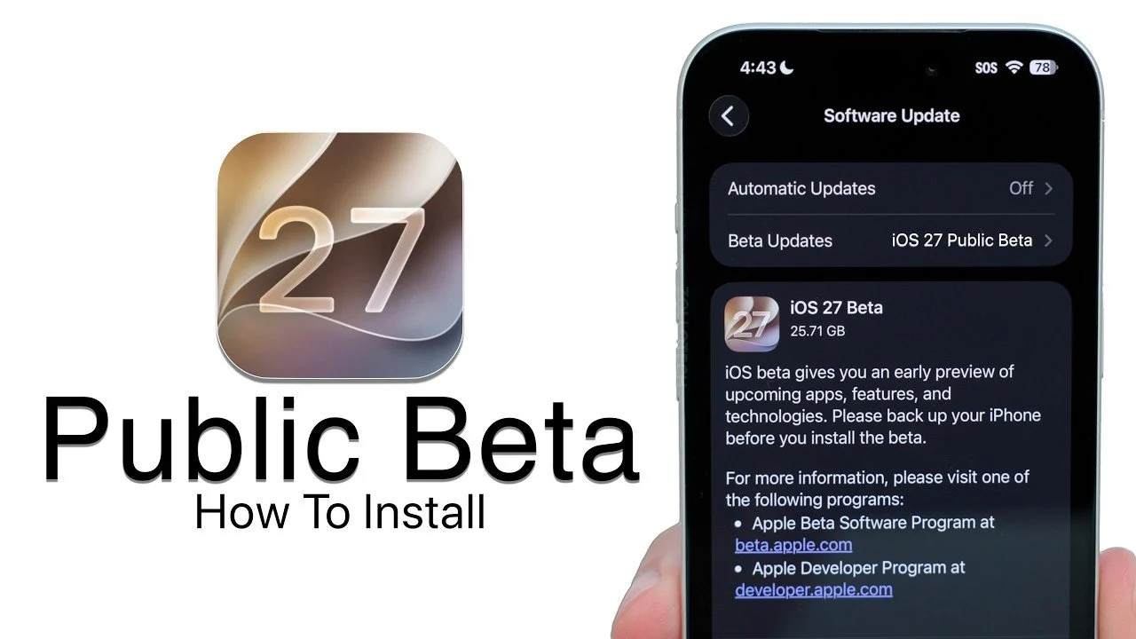iOS 27 Public Beta Is Out: How to Get It on Your iPhone Today iOS 27 Public Beta Is Out: How to Get It on Your iPhone Today