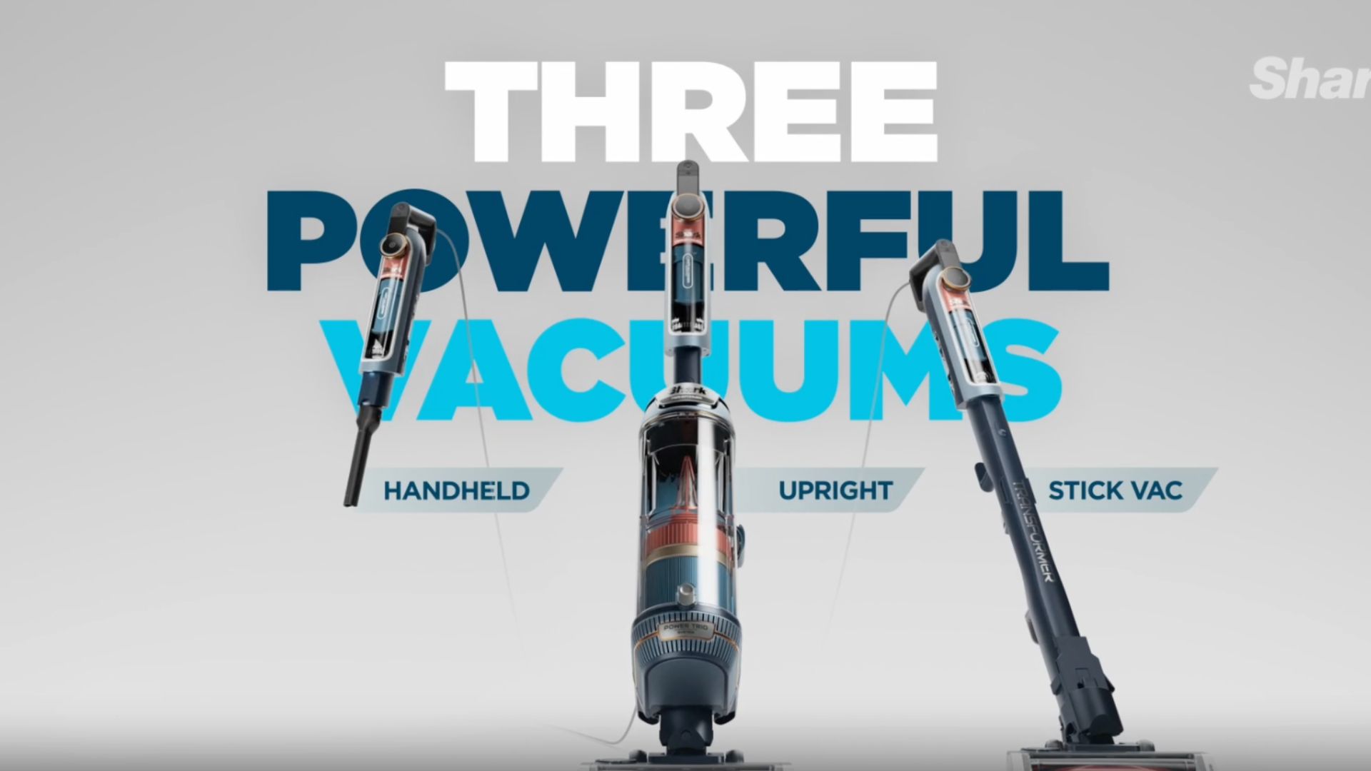 Shark’s 9 PowerDetect Transformer turns three vacuums in one
