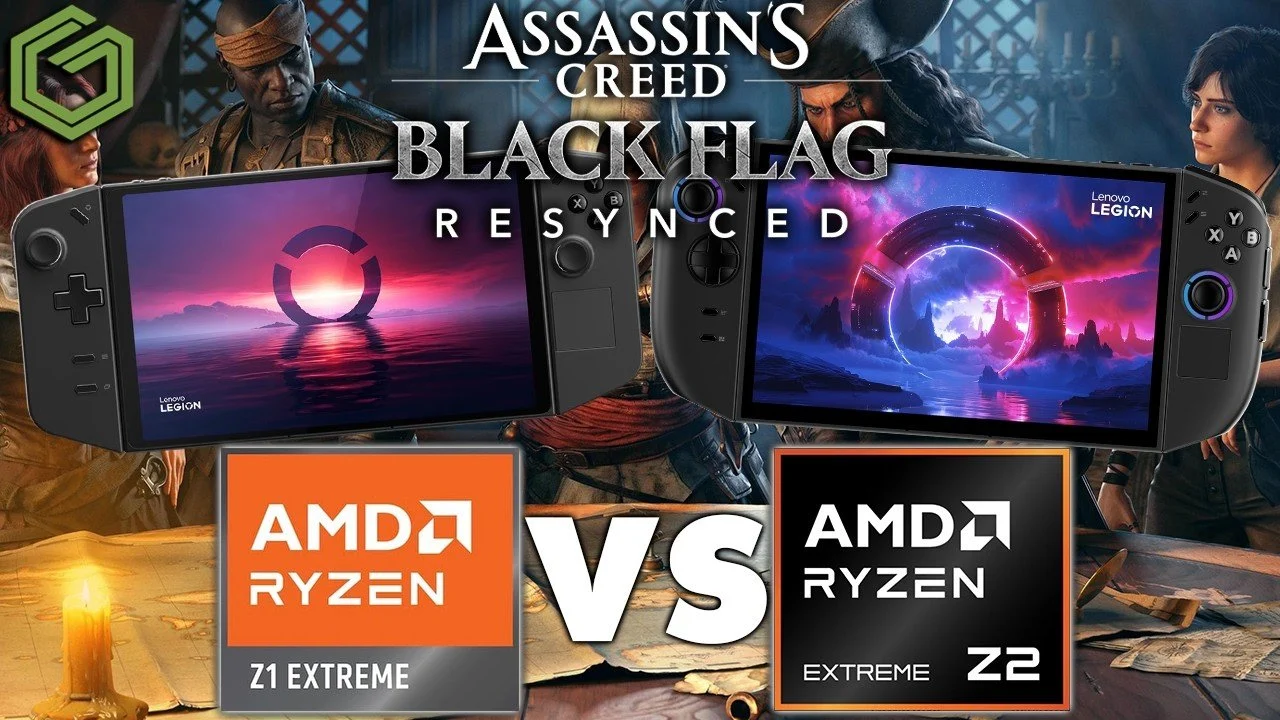 Legion Go 2 vs Legion Go 1: Assassin’s Creed Black Flag Resynced