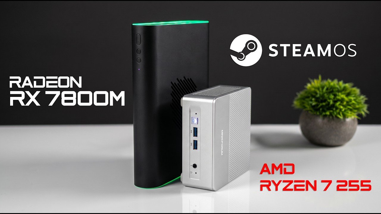 DIY Steam Machine: AMD Ryzen 7 and Radeon RX 7800M Hit 70 FPS in 1440P DIY Steam Machine: AMD Ryzen 7 and Radeon RX 7800M Hit 70 FPS in 1440P