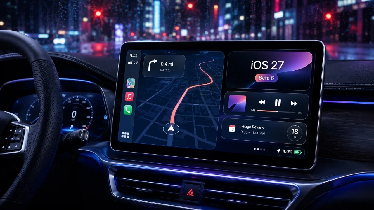 Apple Keeps Refining CarPlay: Every New Change Found in iOS 27 Beta 6