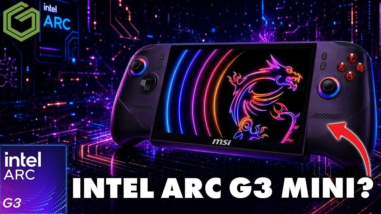 Intel Panther Lake Handheld PCs Expected at 9 To 9