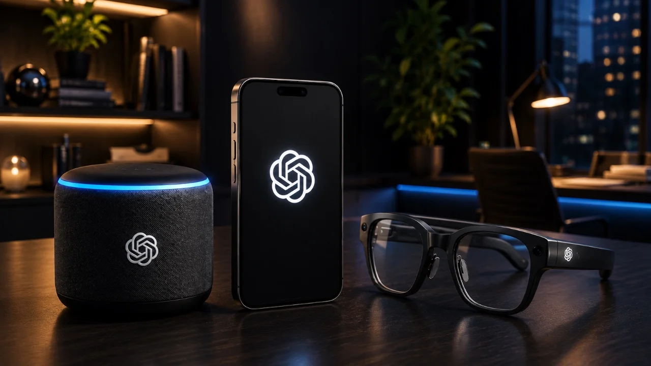 OpenAI Hardware Roadmap Leaks: Speaker, AI Phone, and Smart Glasses in Development OpenAI Hardware Roadmap Leaks: Speaker, AI Phone, and Smart Glasses in Development
