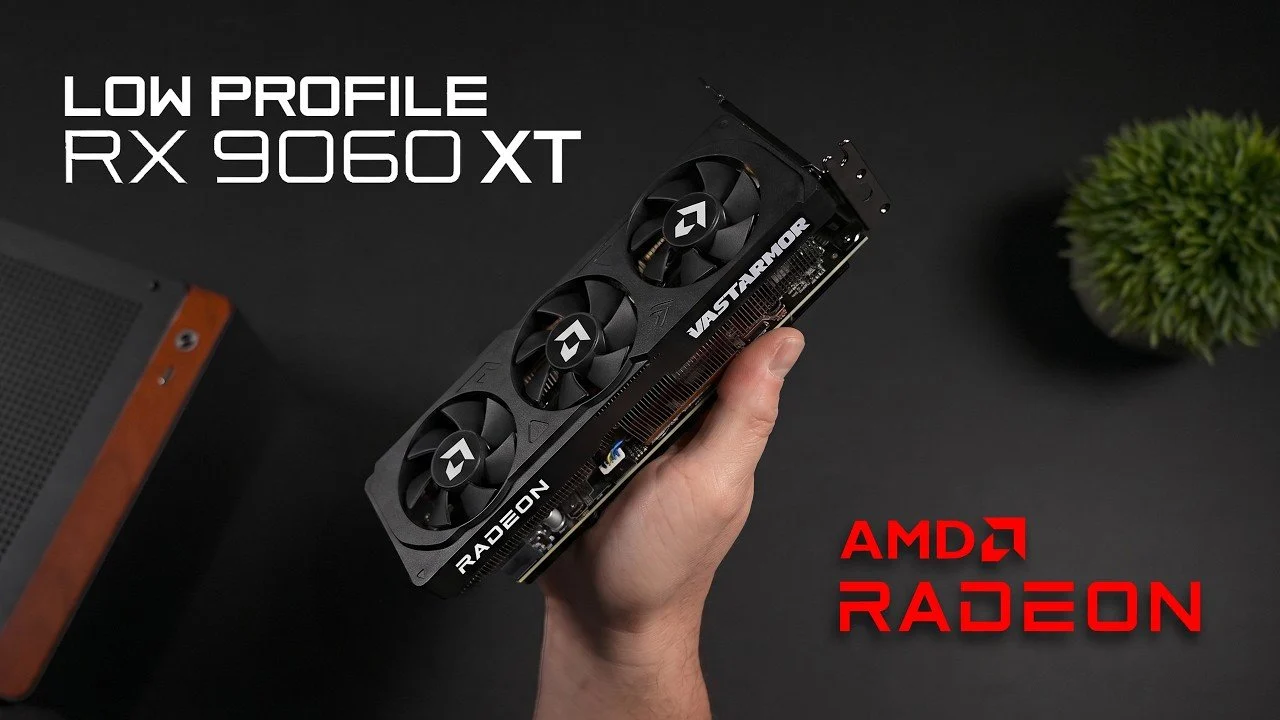 World’s First Low Profile RX 9060 XT Packs 16GB VRAM for SFF PCs World’s First Low Profile RX 9060 XT Packs 16GB VRAM for SFF PCs