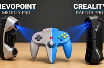 Creality Raptor Pro vs Revopoint Metro Y Pro 3D scanners Head-to-Head
