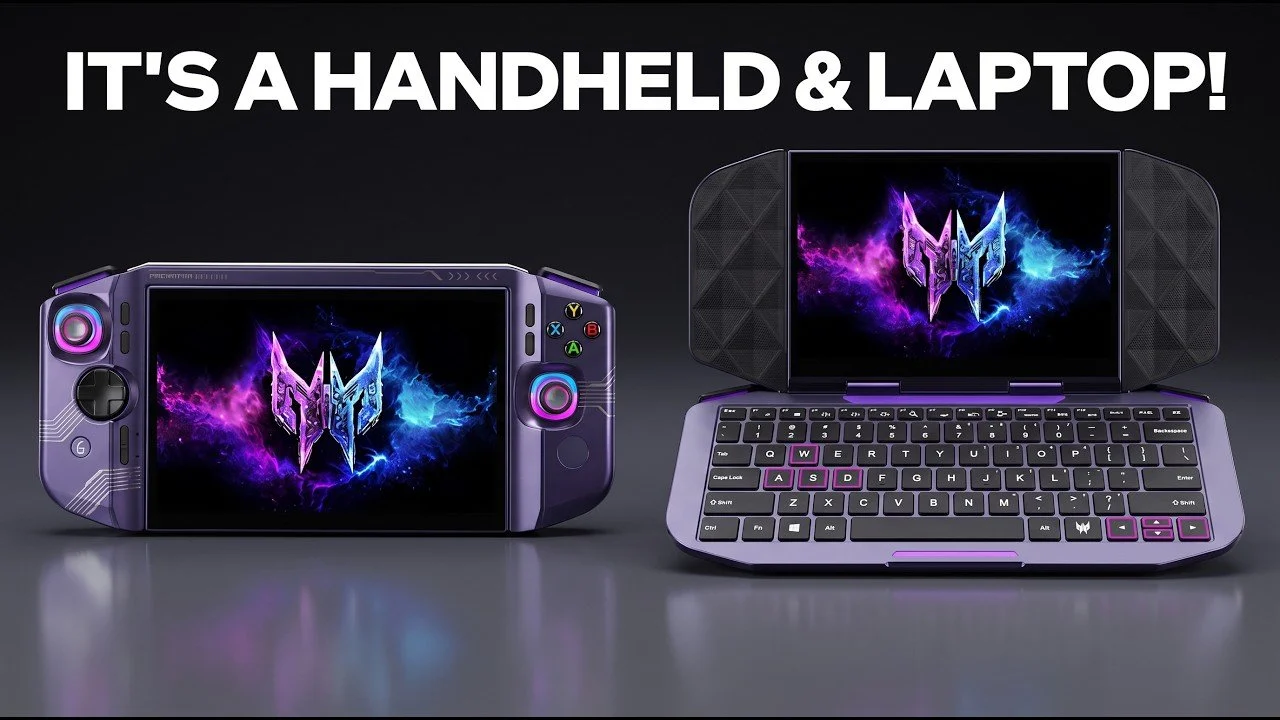 Acer Project Dual Play Mini Concept Adds a Backlit Keyboard