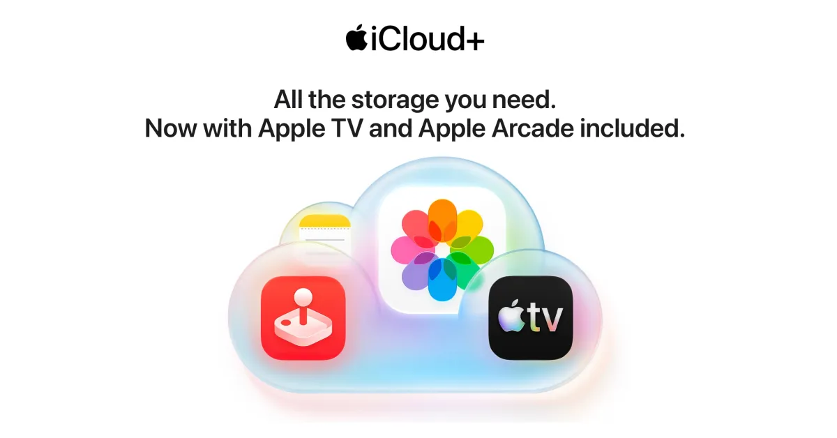 In select countries, iCloud+ now includes Apple TV and Apple Arcade at no extra charge