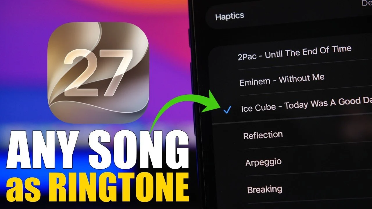 How to Set Any Song as a Custom Ringtone on iOS 27