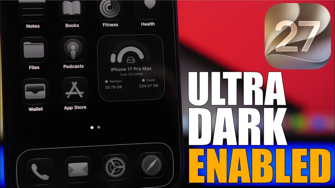Unlock Ultra Dark Mode on iOS 27: Here’s How to Do It Unlock Ultra Dark Mode on iOS 27: Here’s How to Do It