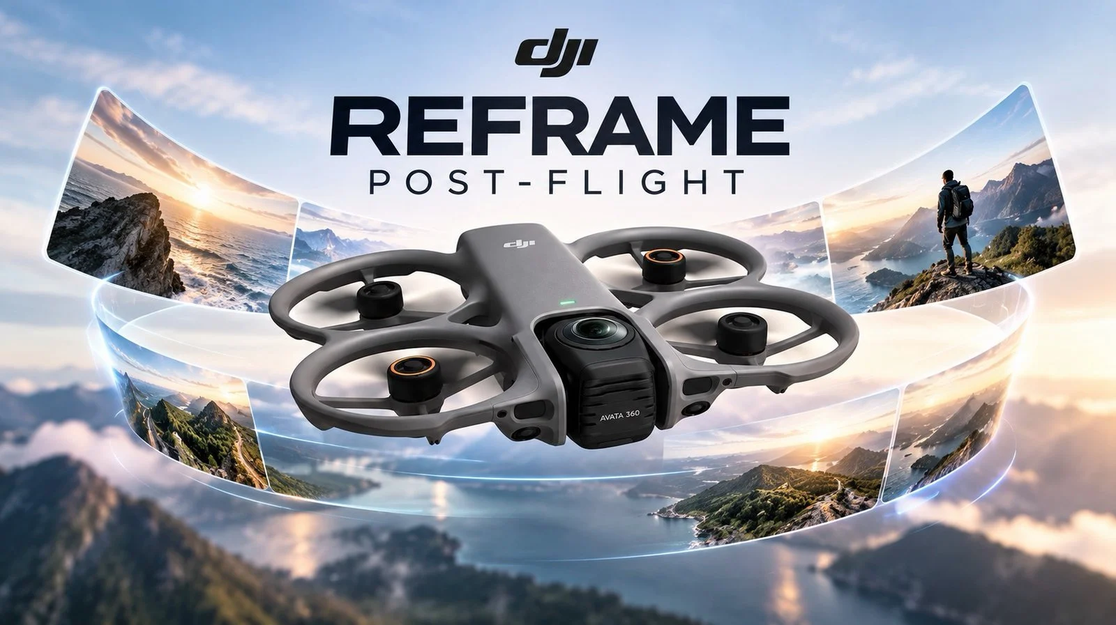 Reframe Footage Post-Flight with the DJI Avata 360 Camera Reframe Footage Post-Flight with the DJI Avata 360 Camera