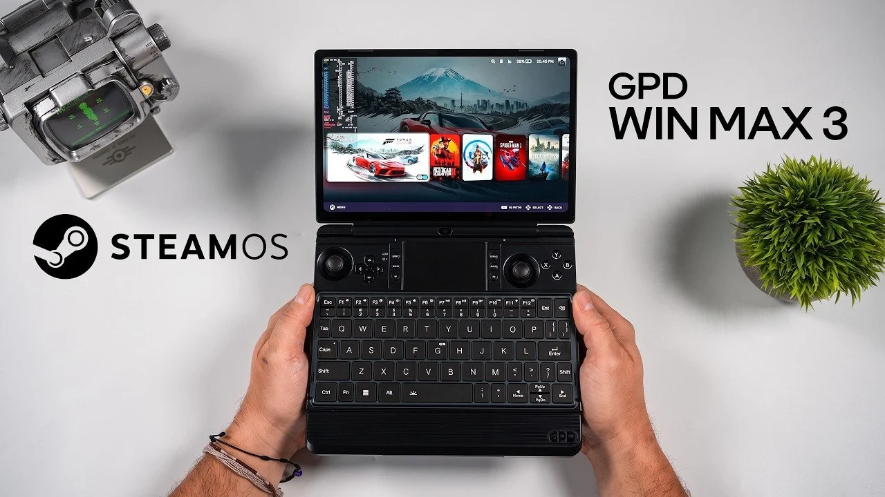 SteamOS Hits 78 FPS in Cyberpunk 2077 on the GPD Win Max 3
