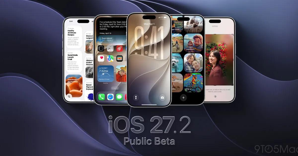 Apple releases first iOS 27.2 public beta with new iPhone Health app Apple releases first iOS 27.2 public beta with new iPhone Health app