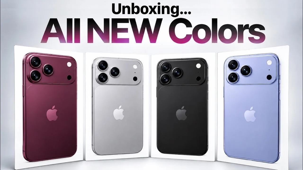 iPhone 18 Pro Max Unboxing: Every New Color Compared (Which One Should You Buy?) iPhone 18 Pro Max Unboxing: Every New Color Compared (Which One Should You Buy?)