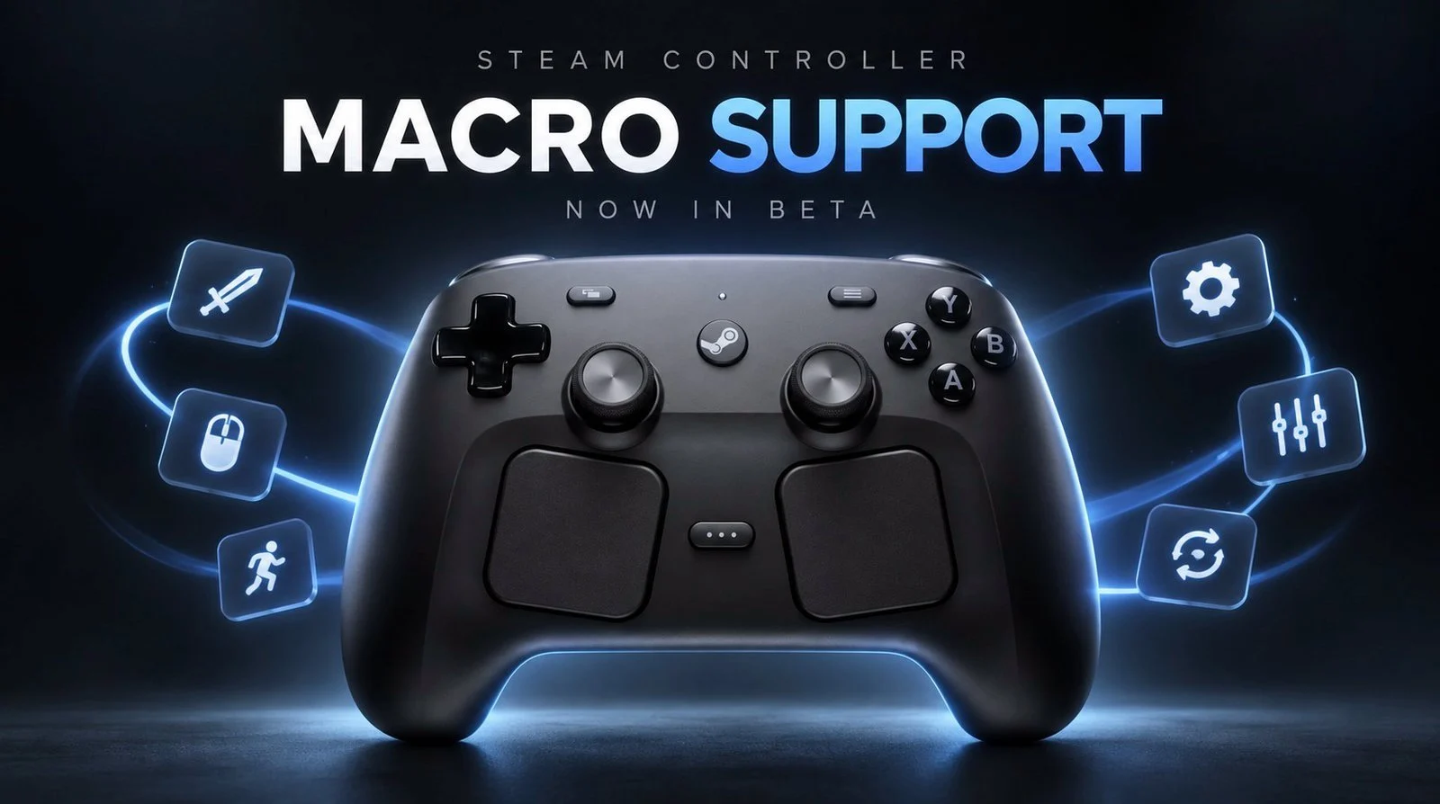 Valve Introduces Beta Macro Support for the Steam Controller Valve Introduces Beta Macro Support for the Steam Controller