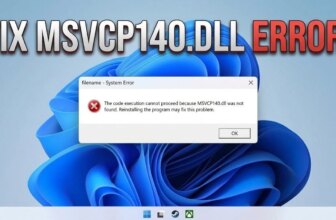 Fix MSVCP140.dll with Microsoft Visual C++ Redistributable