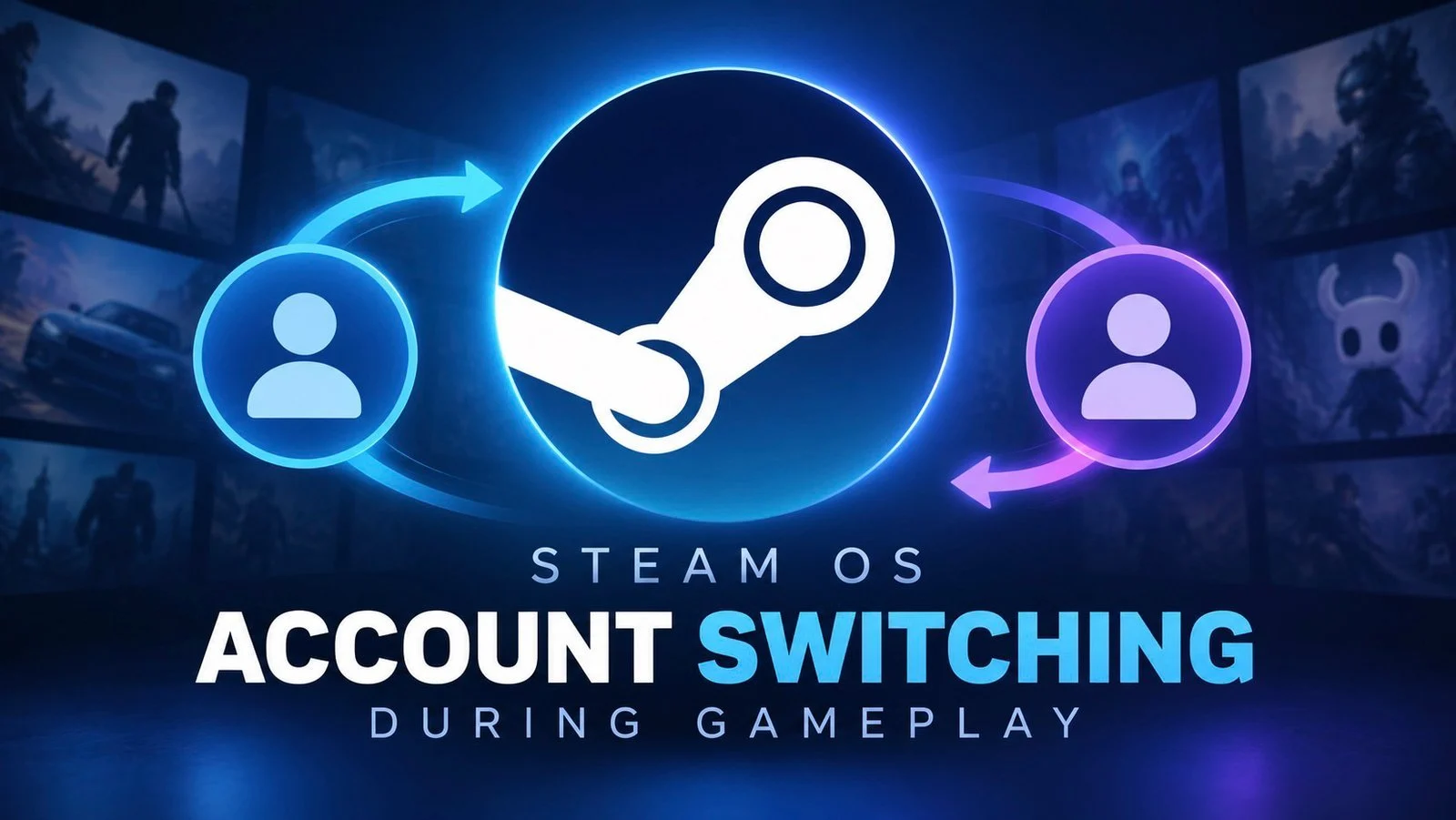SteamOS Update Adds Seamless Account Switching During Gameplay