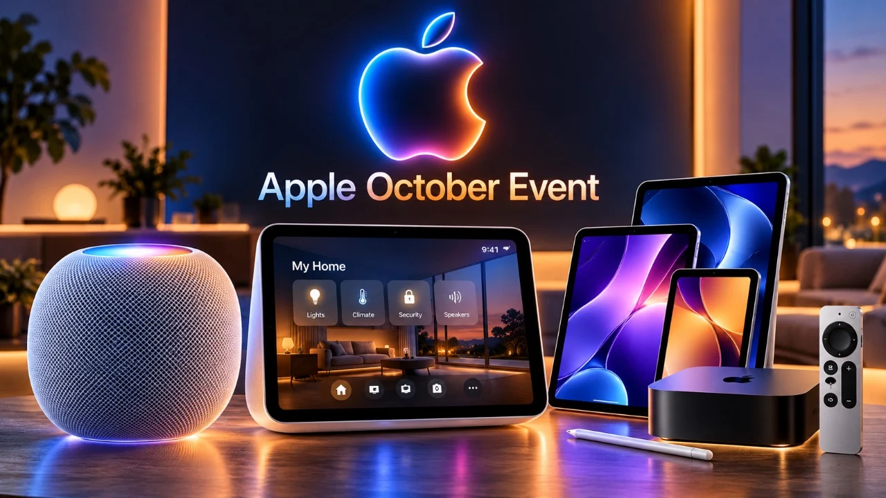 Apple Confirms October 13 “Welcome Home” Event with 7 New Products Apple Confirms October 13 “Welcome Home” Event with 7 New Products