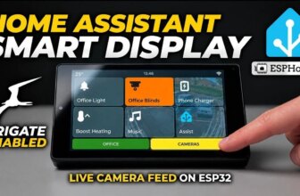 Build an ESP32 Smart Panel to Control Home Assistant Devices