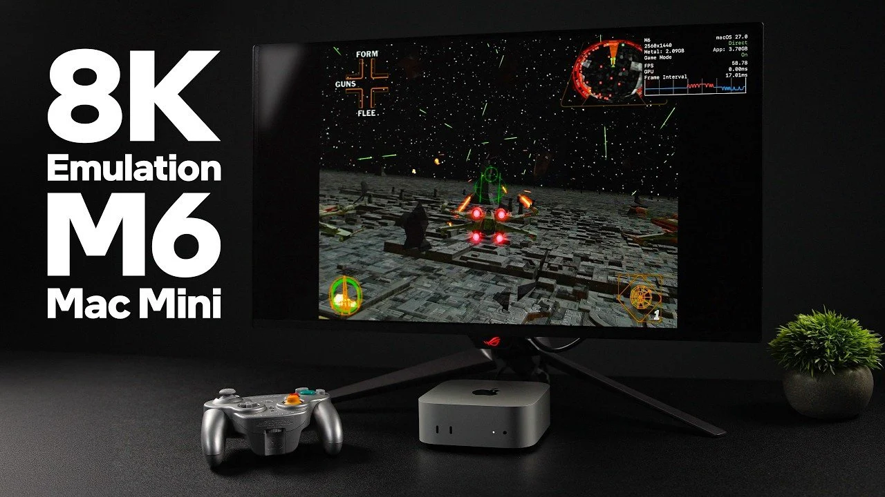New M6 Mac Mini Runs GameCube Games at 8K and 60Fps New M6 Mac Mini Runs GameCube Games at 8K and 60Fps