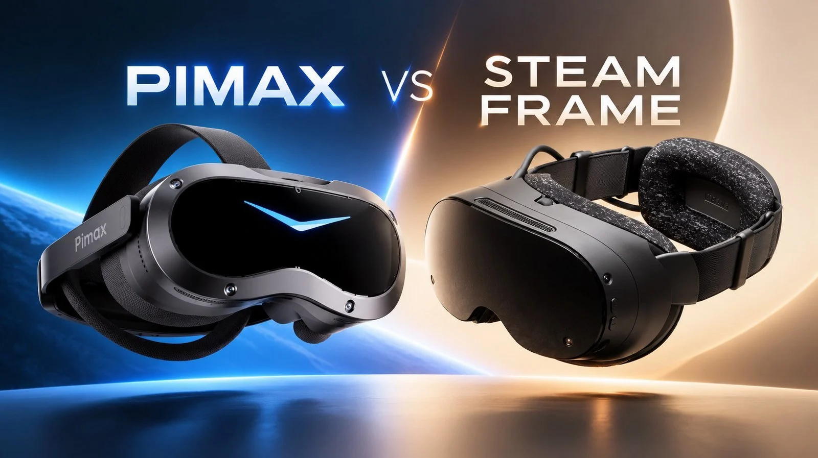 Pimax Crystal Pro vs Valve Steam Frame: New VR Headsets Compared