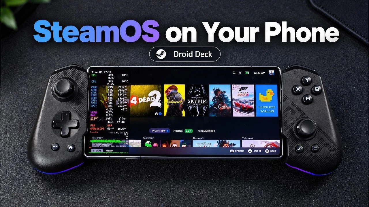 Droid Deck Brings SteamOS to Android Phones Without a Root