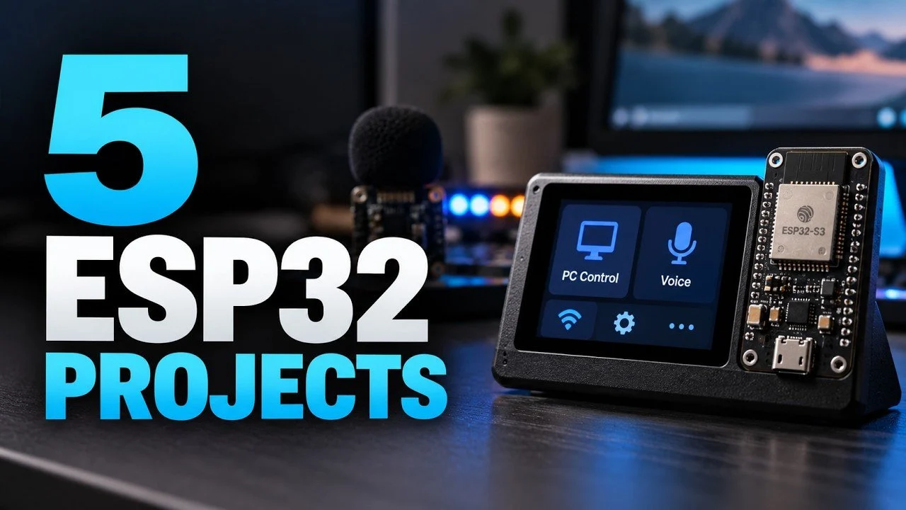 5 ESP32 Projects Worth Building in 2026: Such as an Apple HomeKit Controller 5 ESP32 Projects Worth Building in 2026: Such as an Apple HomeKit Controller
