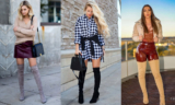 How to Wear Thigh High Boots, and What to Wear with Them