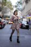 13 Stylish Ways to Wear Black Tights with Dresses for Fall and Winter