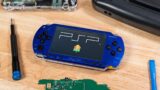 PSPi Mod Fits Raspberry Pi Compute Module 4 in PSP 1000